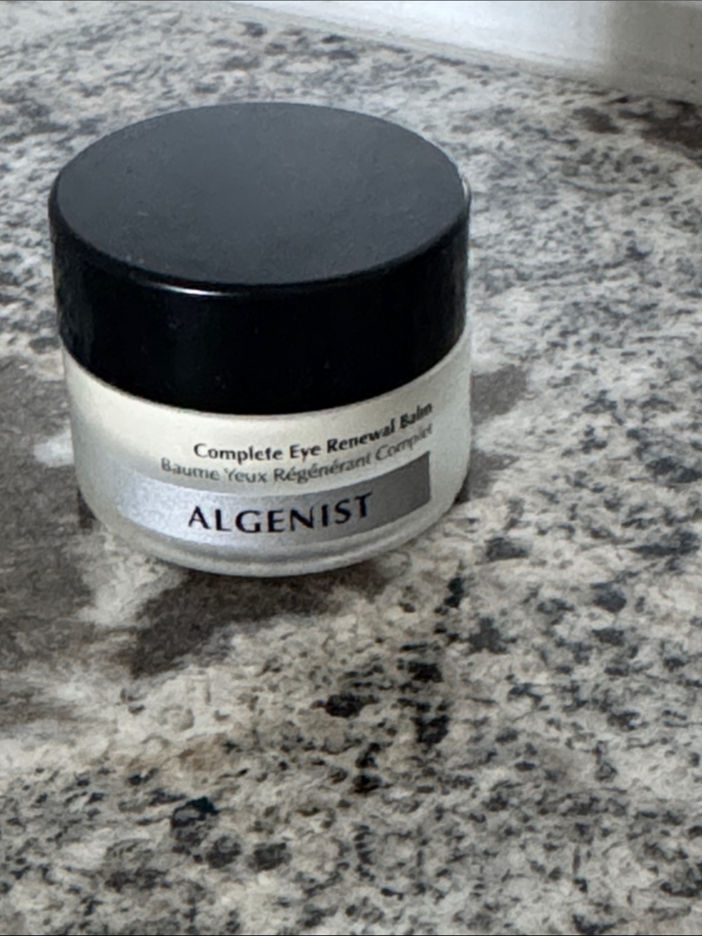 New! Algenist Eye Renewal Balm - Black & White